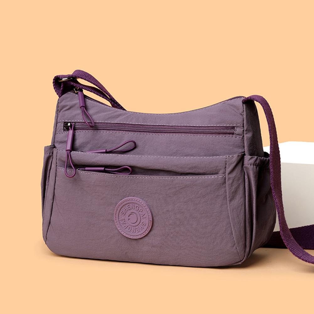 Women Oxford Casual Crossbody Bag Adjustable Strap Versatile Messenger Bag Waterproof Satchel Bag for Travel Commuting Daily Use