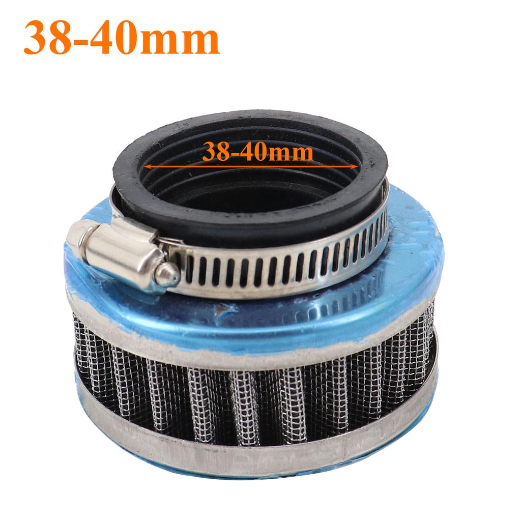 Universal 35/38/40/42/44/48/52/60mm Air Filter Motorcycle ATV Pit Dirt Bike Air Filter Cleaner Intake For Honda Kawasaki Yamaha