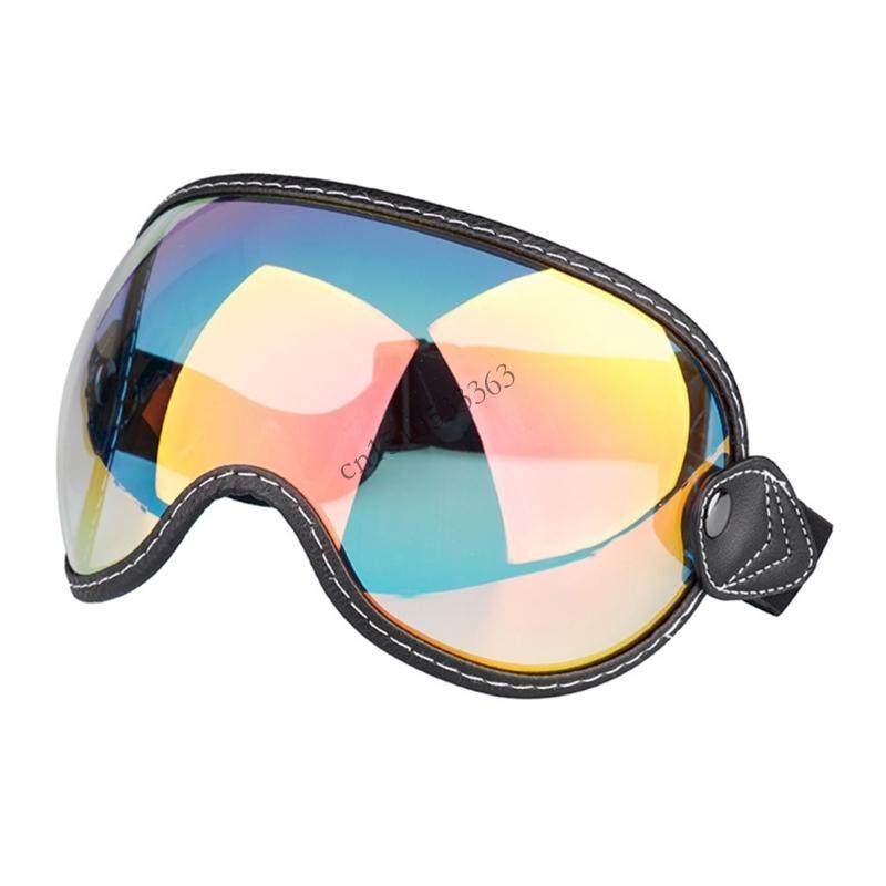 090E Comfortable Motorbike Bubble Goggles Eyewear for Urban Street Riding Safety Gear