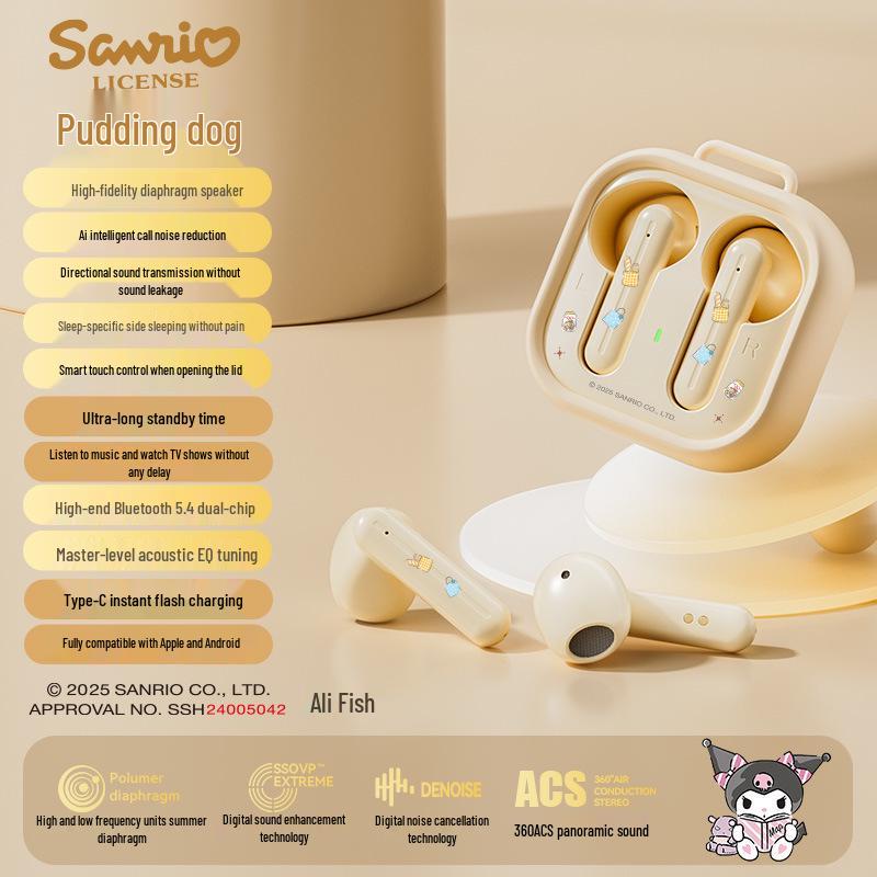Sanrio H19 Hello Kitty Cute Wireless Bluetooth Headphones - Ideal Gift for Students and Parties