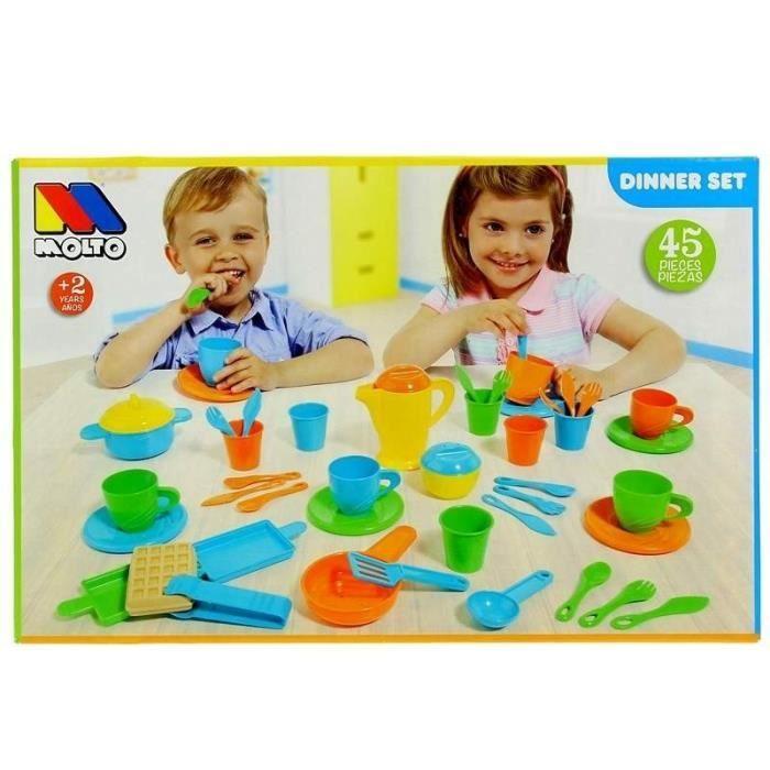 Jouet Accessoires Cuisine De 45 Pièces - 121977