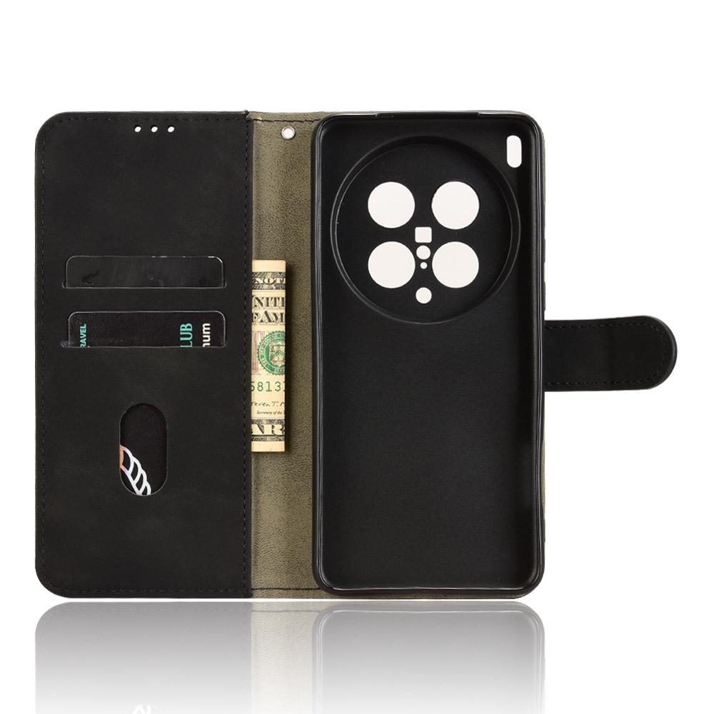 

For vivo X200 Ultra 5G Leather Case Skin Feel Anti Drop Wallet Flip Phone Cover Brown