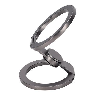 Magnetic Phone Holder Double Sided 360 Degree Rotation Folding Desktop Magnetic Phone Stand