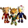 2026 World Cup Trophy Mascot Keychain Plush Doll Soccer Fan Decoration Mini Collectible