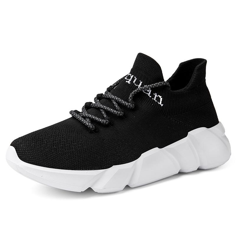 

New breathable fly-woven shoes large size socks shoes sports and leisure shoes 36