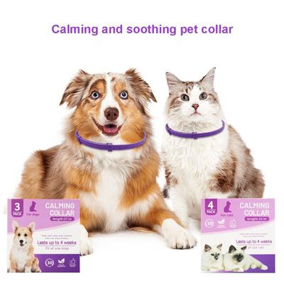 Tragbarer 38cm/70cm Haustier Beruhigungshalsband TPR Angst Stress Hund Katze Halskette Wasserdicht Reduzierung Beruhigen Haustierbedarf Hunde