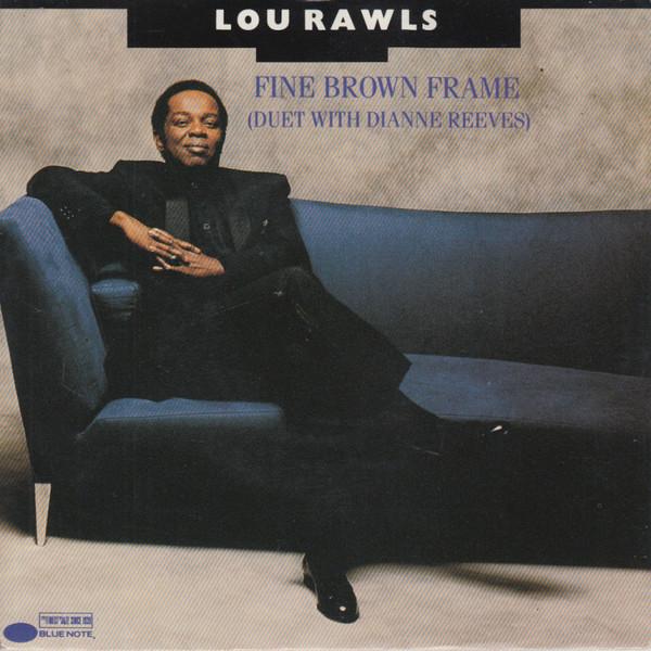 

7inch Record LOU RAWLS DIANNE REEVES Fine Brown Frame 0062035077 BLUE NOTE 1989 Netherland Jazz Used