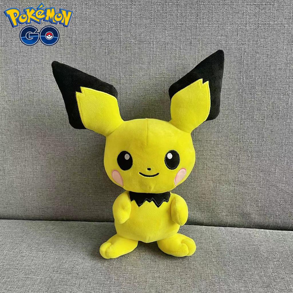 20-30cm Cartoon Raichu Pikachu Plush Toy Anime Pokmon Pichu Doll Cute Pikachu Sofa Pillow Kids Birthday Gift Home Decor