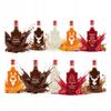 10x Christmas Bottles FALA 500 Ml with Print FOR CHRISTMAS LIQUEURS