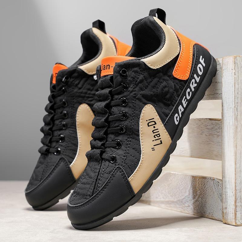 High Quality Men Shoes Fashion Sneakers Light Pu Leather Casual Oes Walking Flats Luxury Tennis Shoes for Men Sport Running Shoe