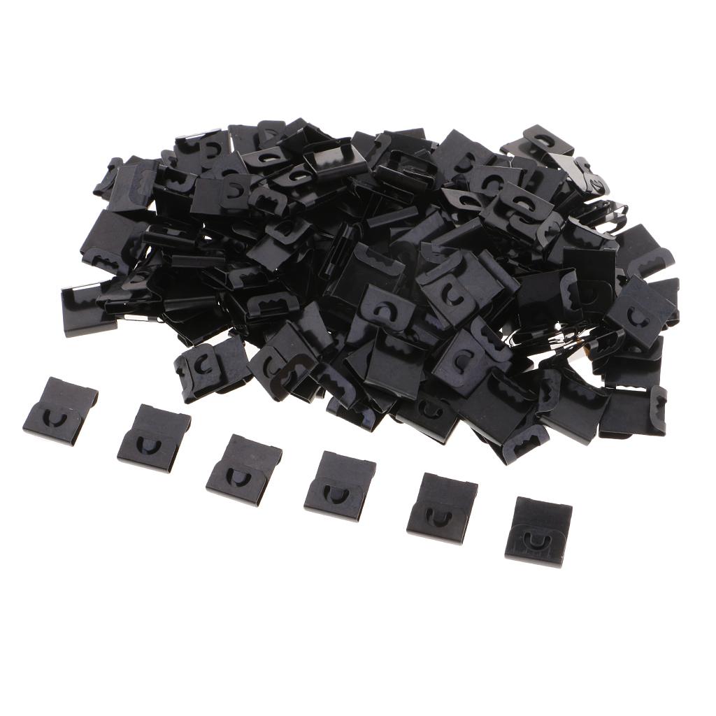 Canvas Frame Photo Picture Hangers Black Plastic Invisible Hooks for Frames Photos 30x40