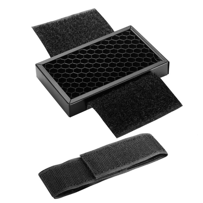 Black the Top Flash Honeycomb Hood Flash Diffuser for  for  Pentax  Speedlite Photo Studio Accessories 1