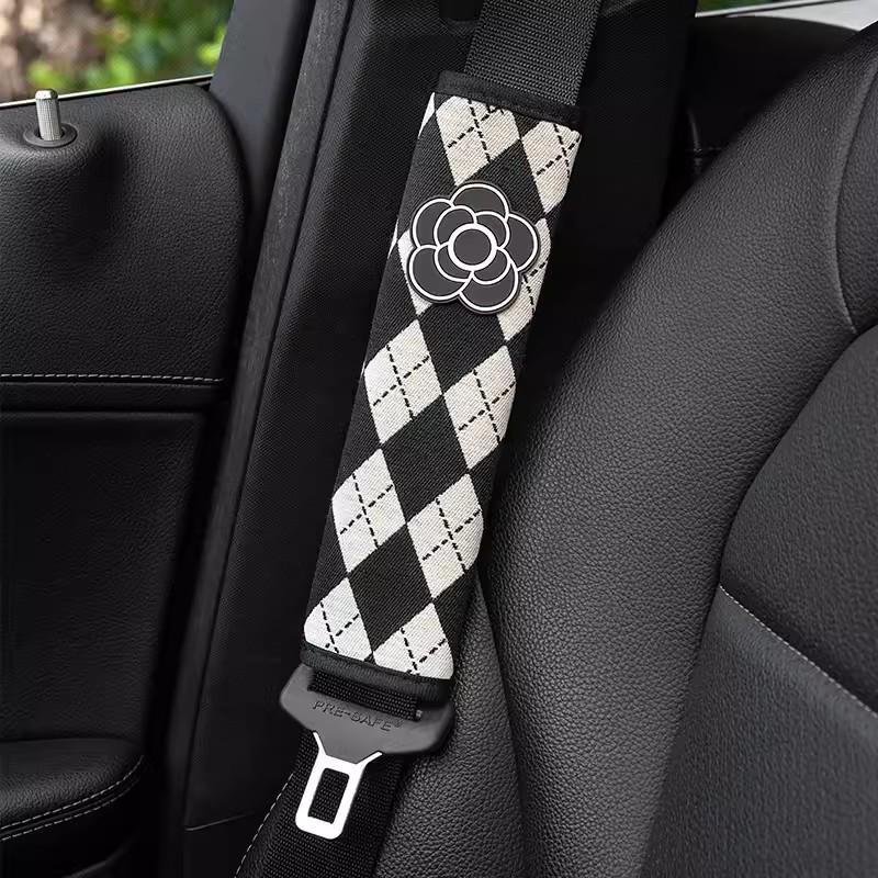 Women's Summer Car Shoulder Belt Cover - Universal Four Seasons Seat Belt Protection
