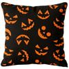 Halloween Pumpkin Printed Throw Cover for Couch Cushion Decorative