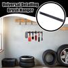 Universal Detailing Brush Hanger, Auto Organizer Wall Mount for Brushes, Garage Tool Hooks for Workshop Cleaning & Toolbox