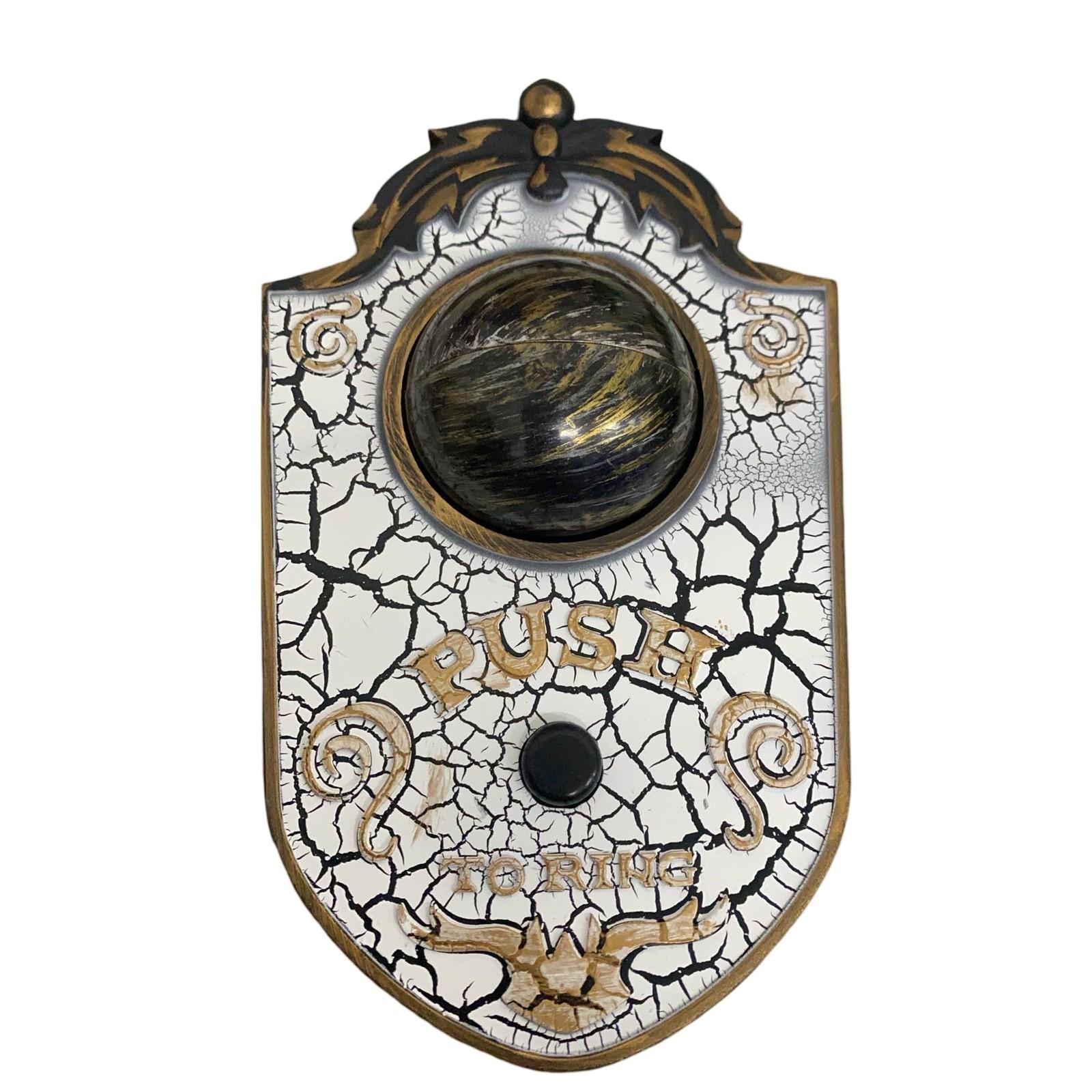 

Украшение для дверного звонка на Хэллоуин, одноглазый, День привидения, светящаяся подвесная деталь, подвеска на всю дверь