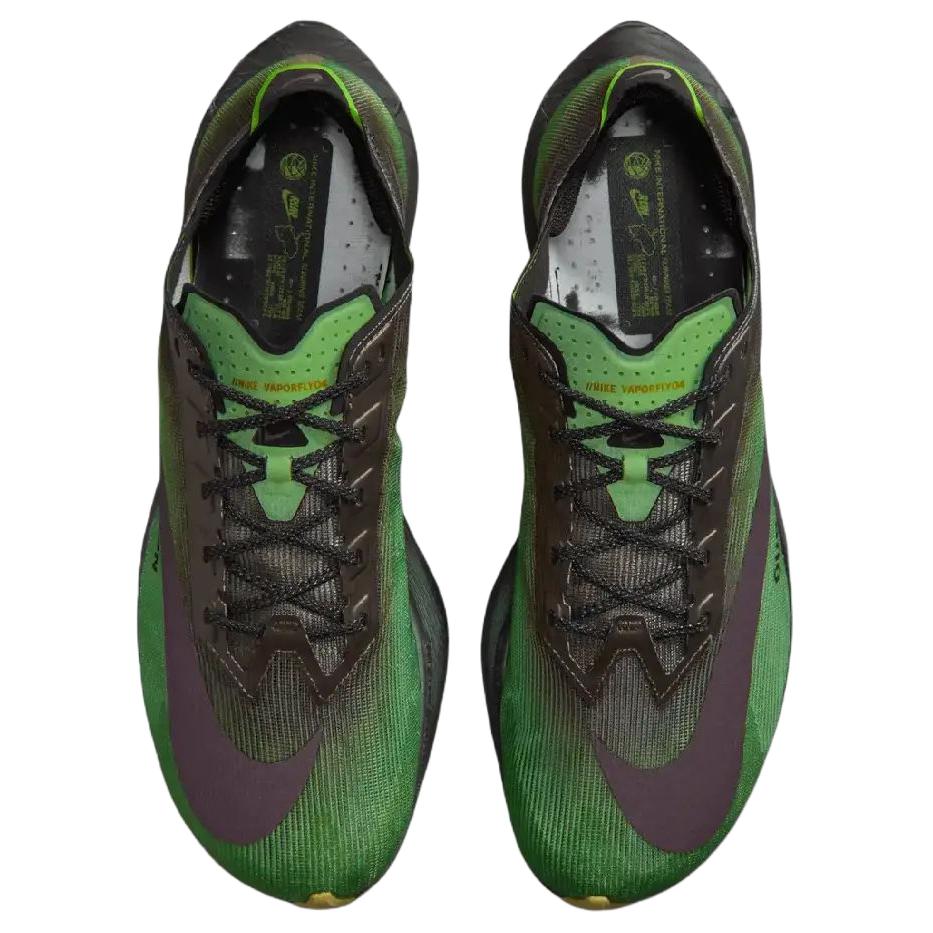 Nike Vaporfly 4 Comfortable Classic Running Shoes Men Sneaker Green Brown IQ3418-399