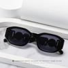 Modische Kleine Ovale Damen-Sonnenbrille Retro Marke Herren und Damen Outdoor Straßenfoto Sonnenbrille UV-Schutz Gafas De Sol