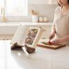Wooden Stand Recipe Book Record Photo Display Tablet Rack Plate Holder Table Easel Stand Cookbook Holder Decor Kitchen Tool