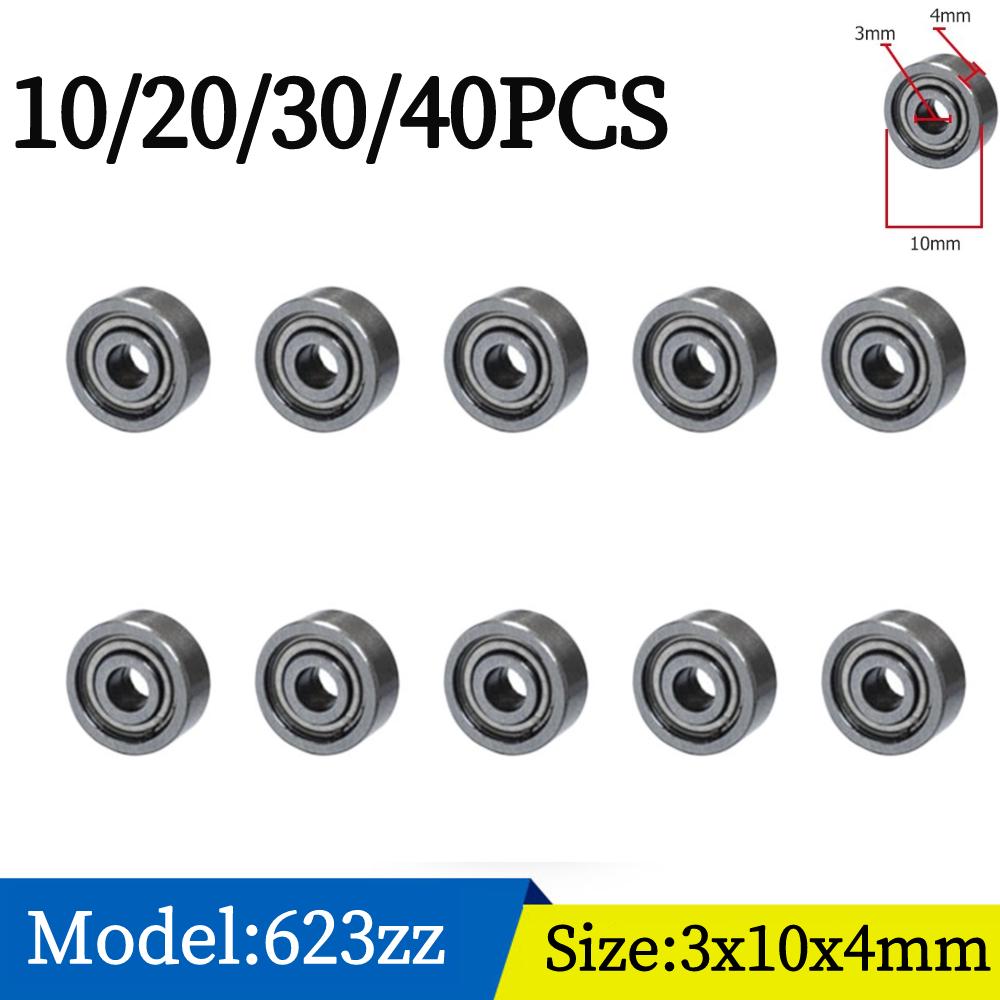 10pcs/lot Ball Bearing 625ZZ 5x16x5mm Carbon Steel Bearings 607 623 626 688 685 687 608 for Scooter Free Shipping