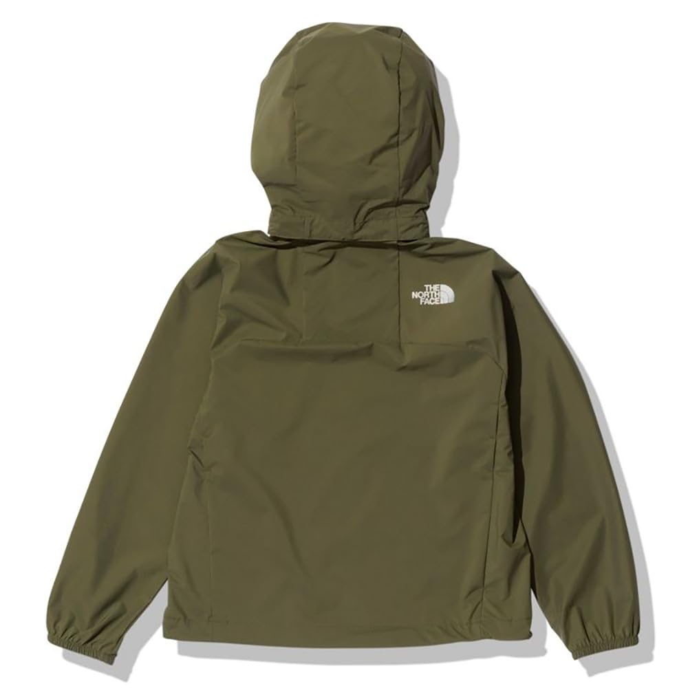 The North Face Swallowtail New Size 140 Jacket, Unisex, Windproof, Water-Repellent, Lightweight, Taupe,