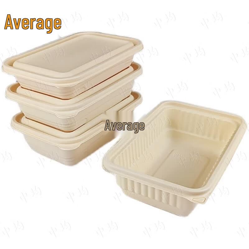Biodegradable Corn Starch Microwavable Divided Lunch Box