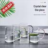 Shangqi Heat-Resistant Glass Mug Set with Gold Stand