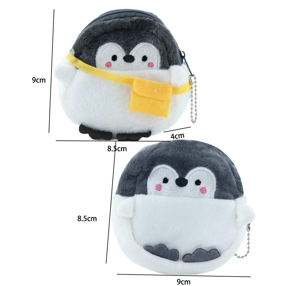 For Girls Children Penguin Korean Money Bag Card Holder Women Coin Purse Zipper Purse Wallets