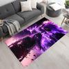 Naruto Character Customize Your Name Floor Rug Office Rug Design for Dining Room Bedrooms Playrooms Dormitory Anti-slip Rug Office Home Decor