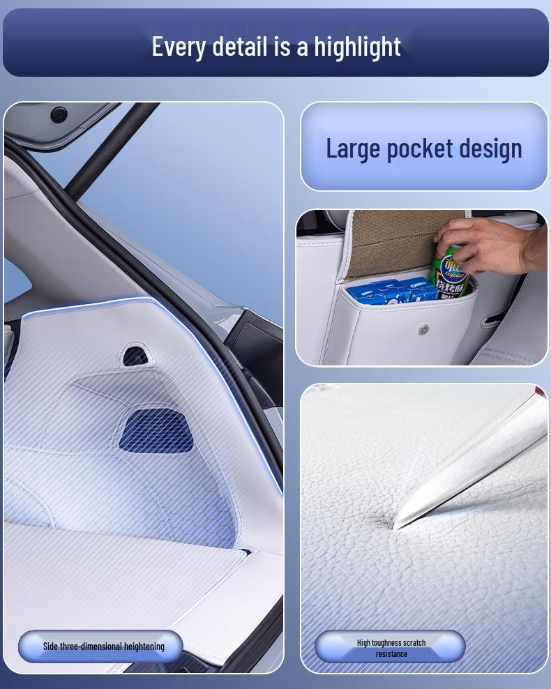 Full Coverage Trunk Mat for Geely Galaxy E5 - Model 24 Car Modification Decoration