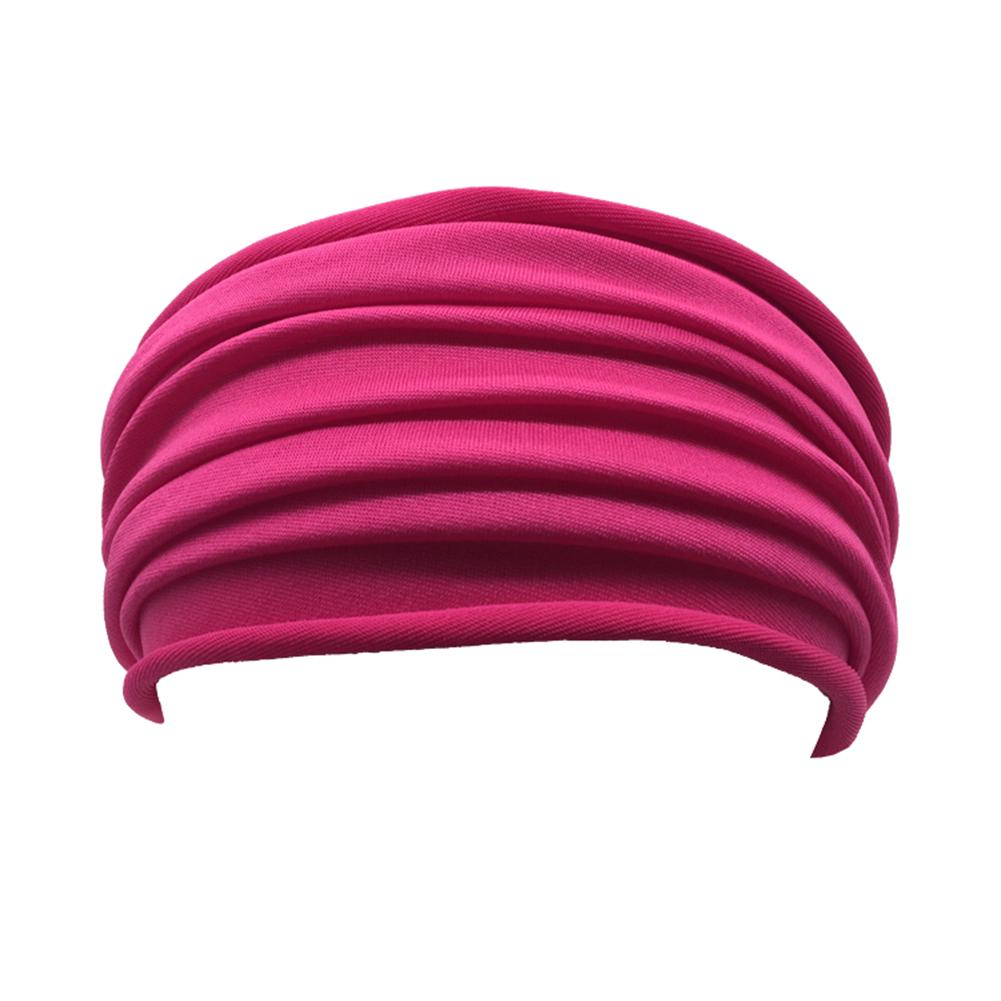 Free Shipping Women/Men Yoga Sports Wide Headband Elastic  Elastic Boho Hair Band Head Wrap Wristband