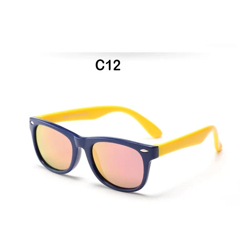 New Polarized Kids Sunglasses TR90 Silicone Boys Girls Sun Glasses Children Baby Outdoors Goggle Shades Eyewear UV400 Age 3-12