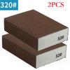 2PCSGrit Sanding Sponge Blocks Flexible Wet High Density
