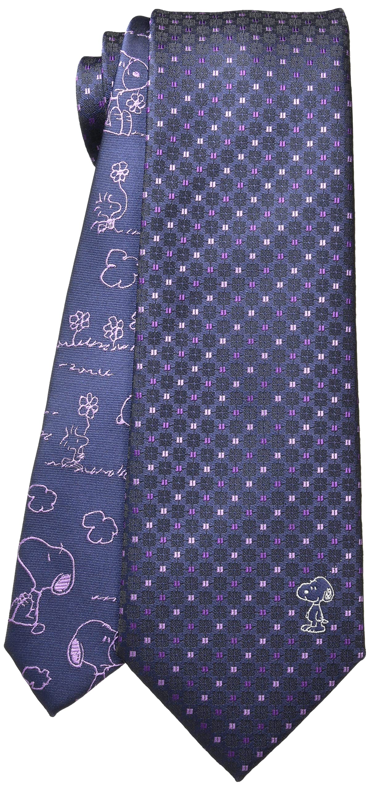 

Галстук Snoopy Галстук PNDW0456 Темно-синий SNOOPY Бизнес Бренд Галстук Подарок [Peanuts]
