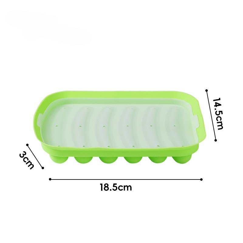 Silicone Sausage Mold Easy Release Household Hot Dog Ham Sausage Baking Tool Baby Food Supplement Maker