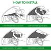 S-Spy X Family Anime Car SunShade Windshield Foldable Three-layer Insulation Sunshade By Suction Cup Blocks UV Rays Sun