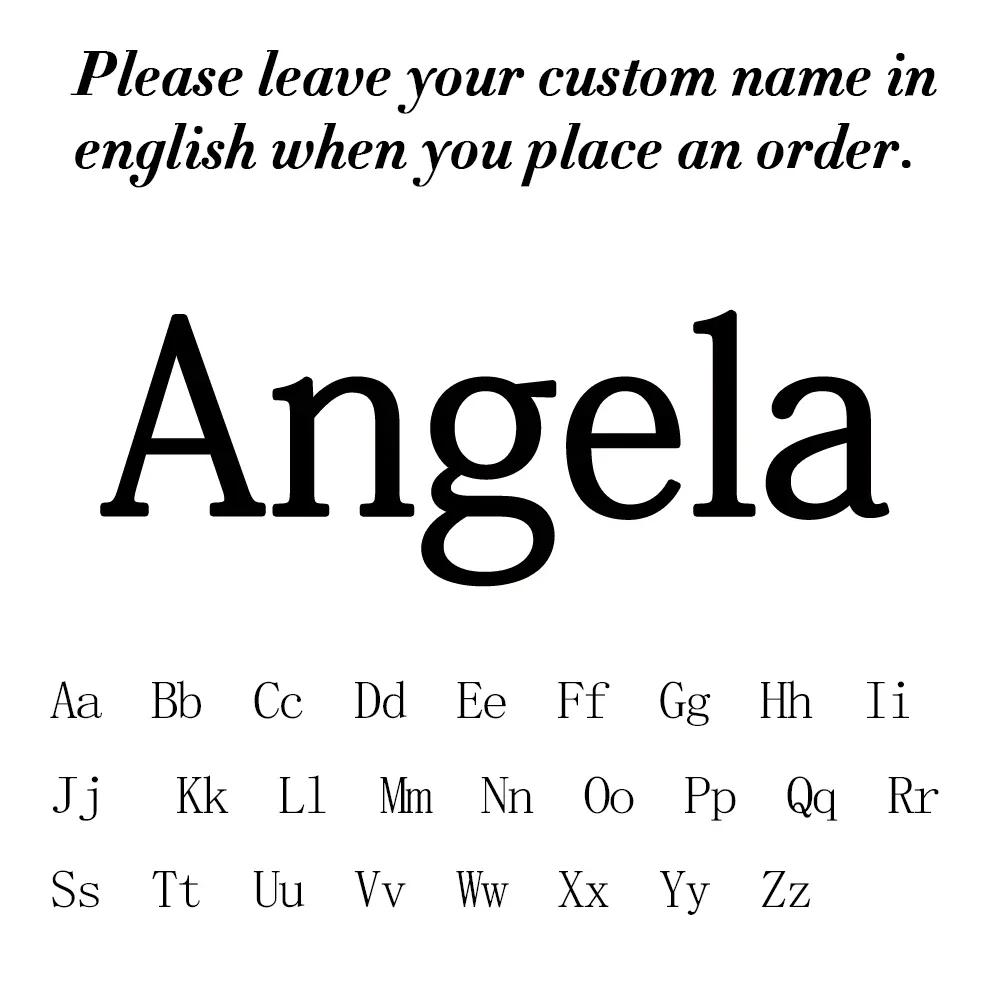 Stainless Steel Custom Name Letters Logo Brooch Personalized Nameplate Pins Badge Trendy Jewelry Gift for Women Men Kids