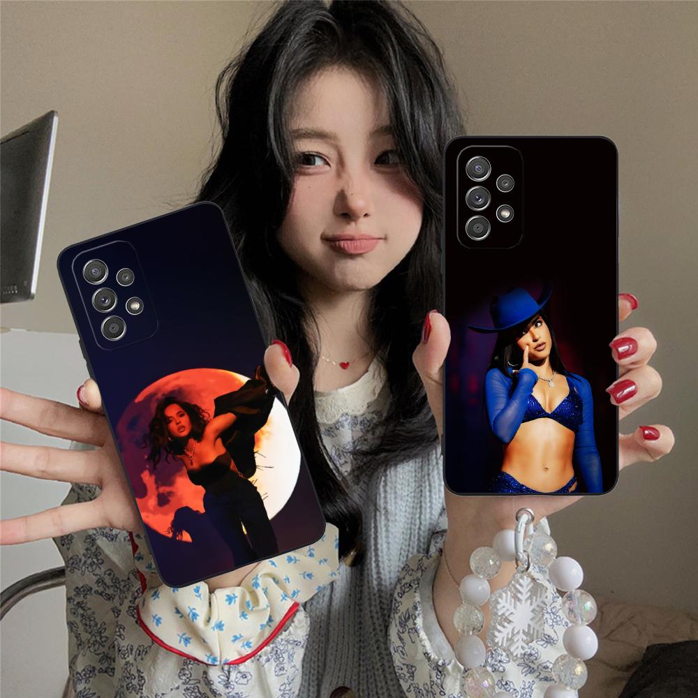 Moderne Becky G Mattes TPU Handyhülle für Samsung Galaxy M55 54 42 35 34 33 32 23 22 15 14 13 12 F55 5G Bunte Hülle