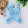 Anti-Mosquito Dog Cooling Clothes Hollow Mesh Dog Sun-proof Jumpsuit  Outdoor Walking