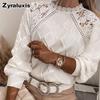 Trendiger Damen-Spitzen-Schulterpullover für Herbst/Winter Damen-Oberteil Elegantes Schlankes Strickset
