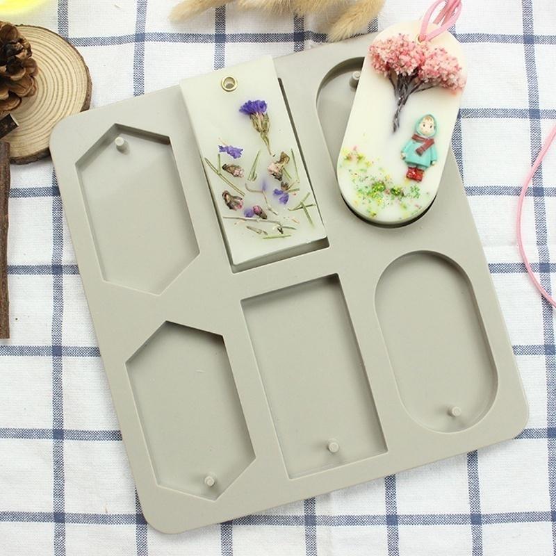 1Pcs Handmade Soap Molds Silicone Wax Aromatherapy Candles Gift DIY Silicone Mold Tools Crafts