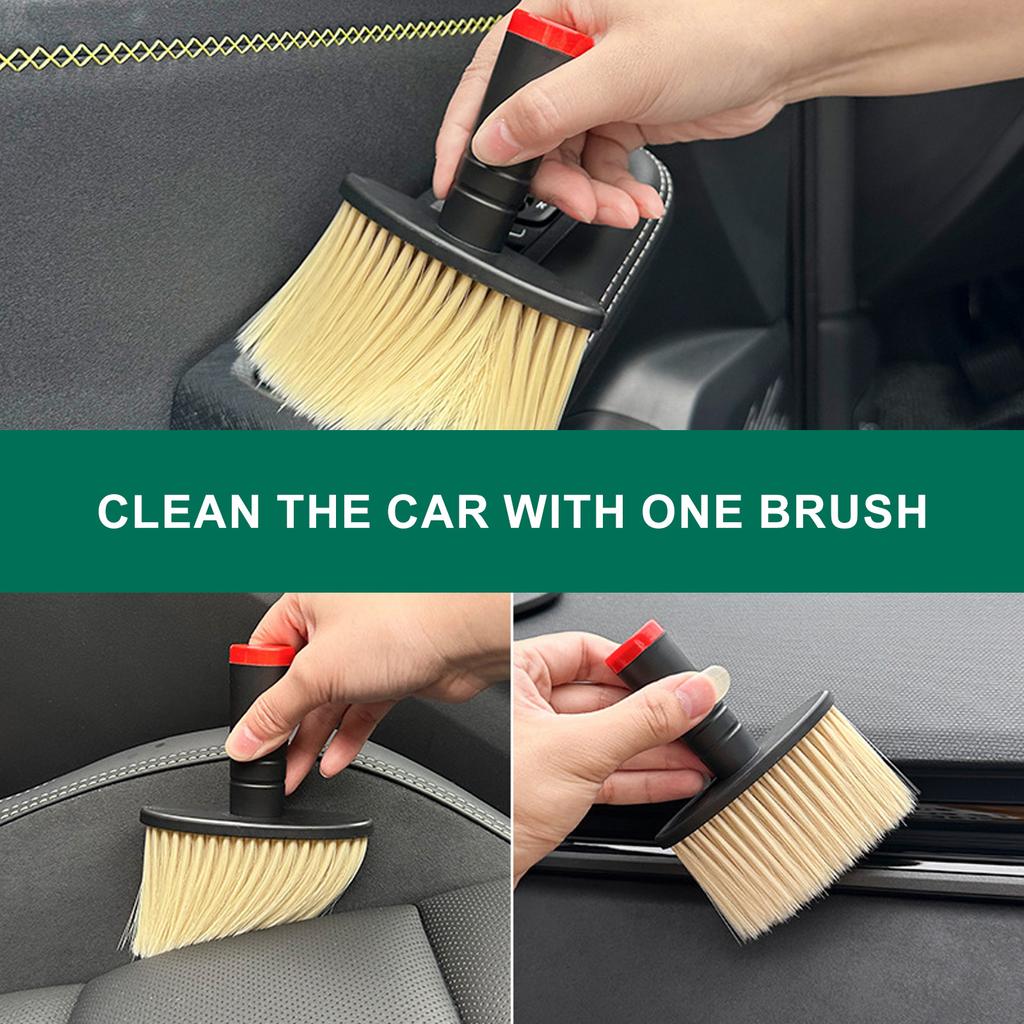 Car Cleaning Brush Auto Dust Remover Soft Bristles Car Dust Sweeping Tools for Air Outlet Dashboard Detailing Dust Brush