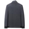 Dad Jacket Men Business Casual Jacket Top Lapel Middle-aged and Elderly Men's Clothing Grandpa Spring and Autumn