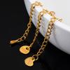 5pcs Extension Tail Chain with Lobster Clasps Stainless Steels Extended Chain for DIY Bracelet Necklace Connector Jewelry Making