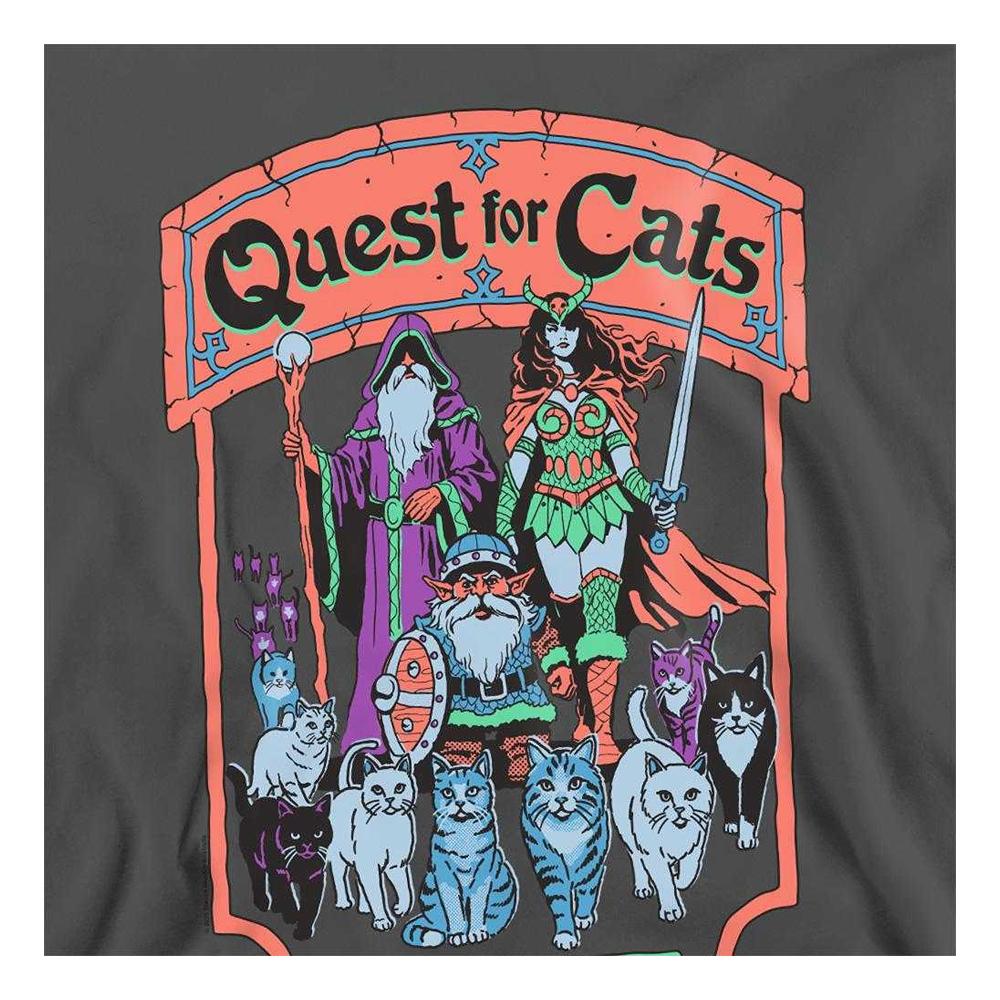 Steven Rhodes Unisex Adult Quest For Cats Sweatshirt