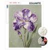 Pearl painting kit DIY purple iris flower artistic home decoration painting
