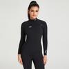 2/3Mm One-piece Horizontal Zipper Wetsuit Warm Men's and Women's Super Elastic CR Long-sleeved Diving Surf Suit Wetsuit