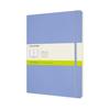 Moleskine Notebook Classic Notebook Soft Cover Plain XL Size Wide X 25cm Hydration Blue QP623B42 (19cm Long)