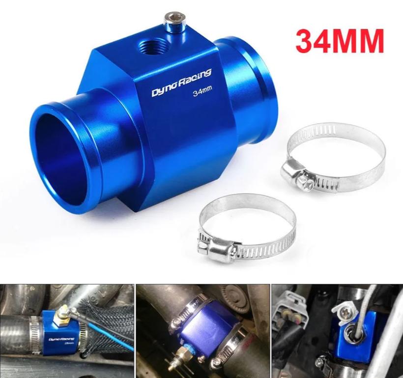 

Инструмент для модификации автомобиля Аксессуары для датчика температуры воды 34 мм One Size синий