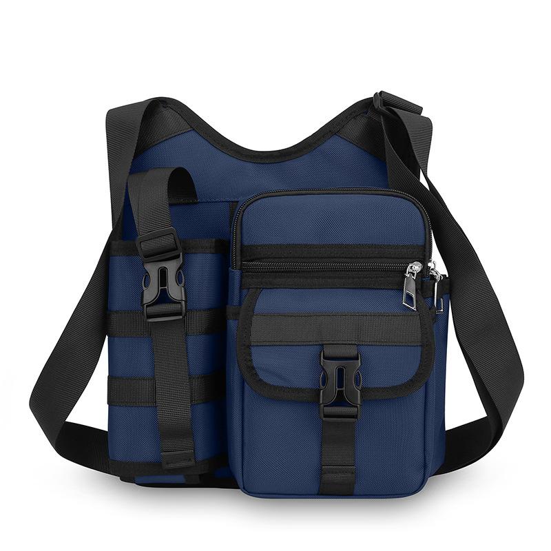 Outdoor Shoulder Bag Men's Water Kettle Umbrella Crossbody Bag Large Capacity Mobile Phone Bag